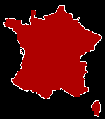 map of france