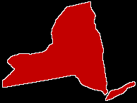 map of new york