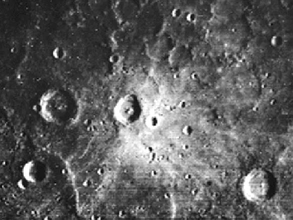 Mercury Caloris Basin Closeup