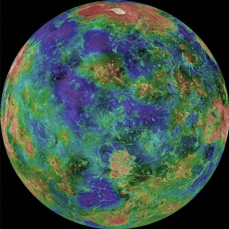 Venus False Color