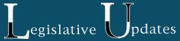 Legislative Updates
