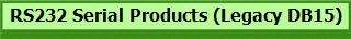 RS232 Serial Products (Legacy DB15)