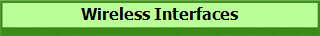 Wireless Interfaces