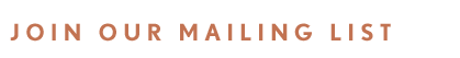Lookout Ridge: Join Our Mailing List