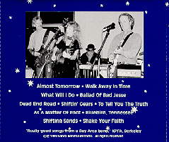 Moonlight Rodeo CD Back Cover