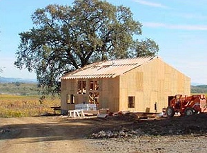 New Office Building from the back.