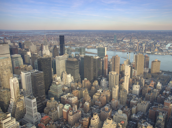 New York View from 86th Floor