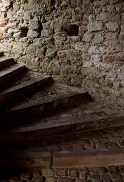 DSC_8633 Steps at Heidelberg Castle