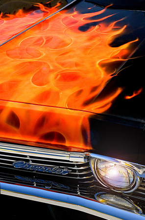 0124DSC_8791 '65 Chevy Impala and Flames 2