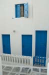 0139Blue Doors & Window, Rhodes