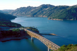 View of Lake Sonoma