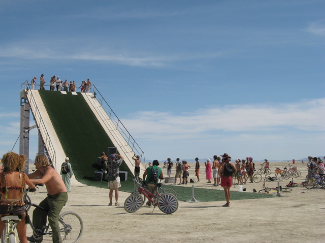 Astroturf slide