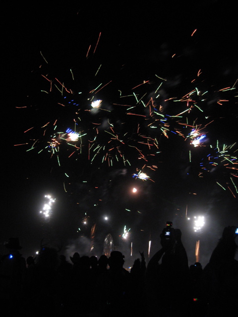 And fireworks