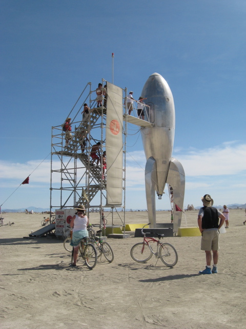 The rocket was a blast... or was that a bust??