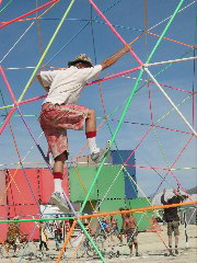 Jay climbs