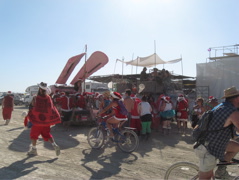 Why it must be the Santa parade