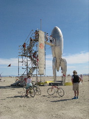 The rocket was a blast... or was that a bust??