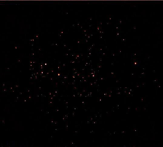 A 495 star Stellarium starfield
