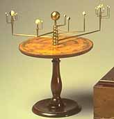 An orrery - a 3D map of the solar system