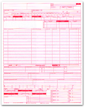 Sample UB-04 Claim Form