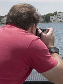Kevin with camera
