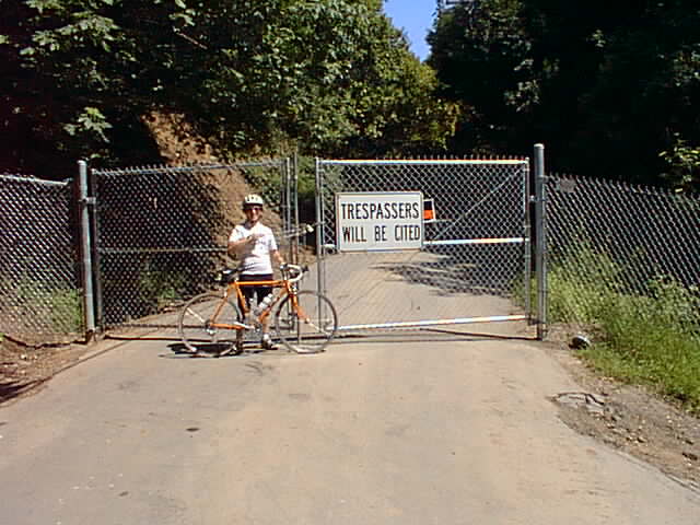 [IMAGE OF FENCE AND SIGN]