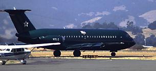 Lone Star Industries' big green jet.