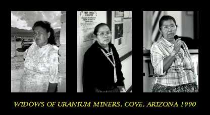 Widows of Navajo uranium miners.