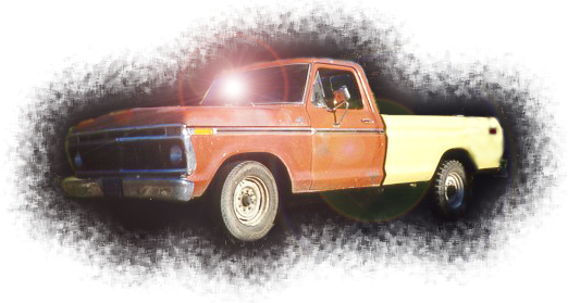 1976 F250 with cheezy lens flare ;-)