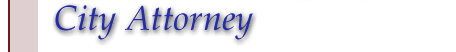 City Attorney