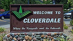Welcome to Cloverdale, photo by Michael Friedenberg