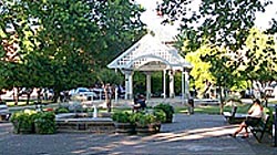 Healdsburg Square, photo by Michael Friedenberg
