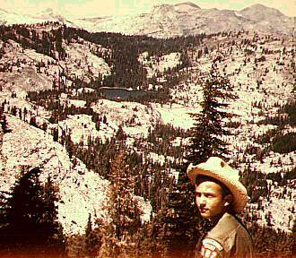 Mike overlooking Ralston Lake