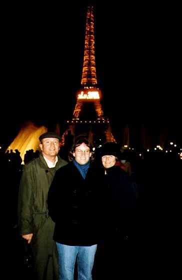 Eiffel Tower on New Year's Eve