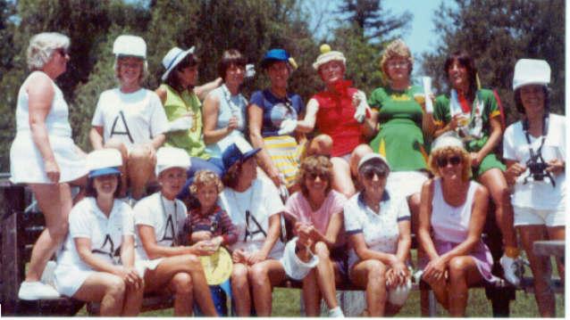 Oak Park Womens Tennis 1978