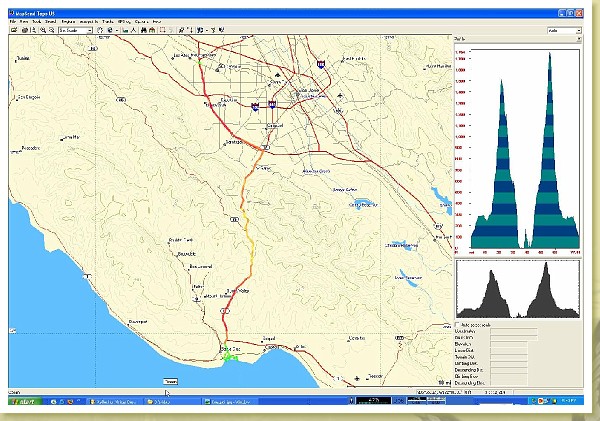 magellan_mtnview2sc_trk_profile.jpg - GPS track of trip from Mountain View to Santa Cruz