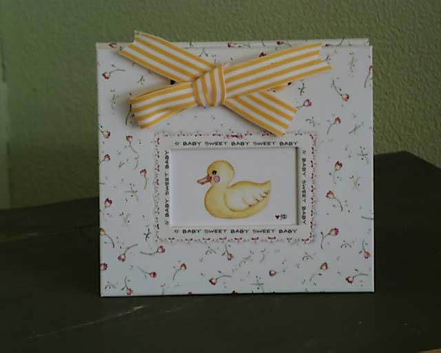 Baby book w/Duck