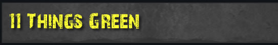 11 Things Green