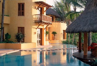 The Master Residence with views of the pool and ocean.