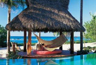 The palapita is a perfect spot to relax.