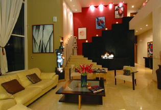 Large comfortable living room