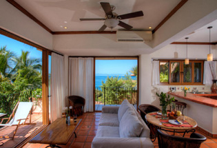 Beautiful view from living room.
