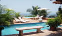 Spacious terrace with view of Banderas Bay
