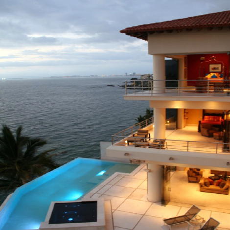 Panorsmic view of Puerto Vallarta