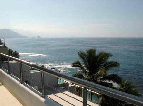Panoramic view of Banderas Bay