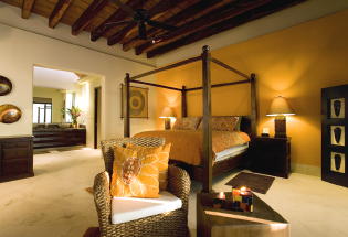 Large master suite.