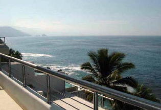 Panoramic view of Banderas Bay