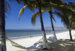 Beautiful view of Beach and Banderas Bay