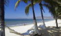Beautiful beachfront villa with white sand beach.