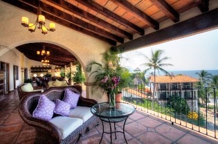 Main floor with view of Banderas Bay.